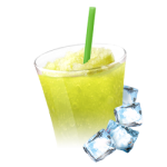 Suroviny na ledovou tříšť a frappé - zelené jablko