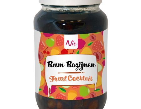 Ovocný koktejl Rum rozinky