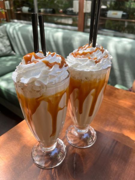 Slaný karamel topping - poleva