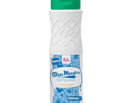 Modrý šmoula topping - poleva