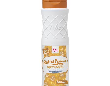 Slaný karamel topping - poleva
