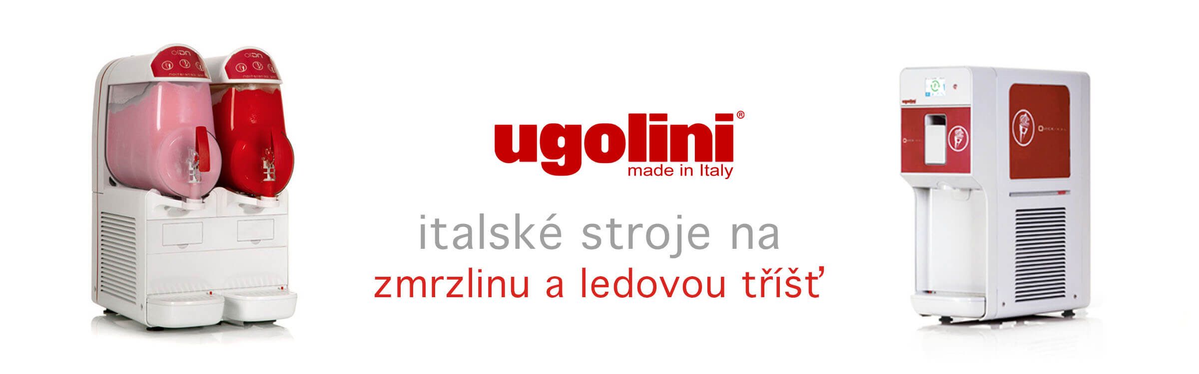 Stroje na ledovou tříšť Ugolini