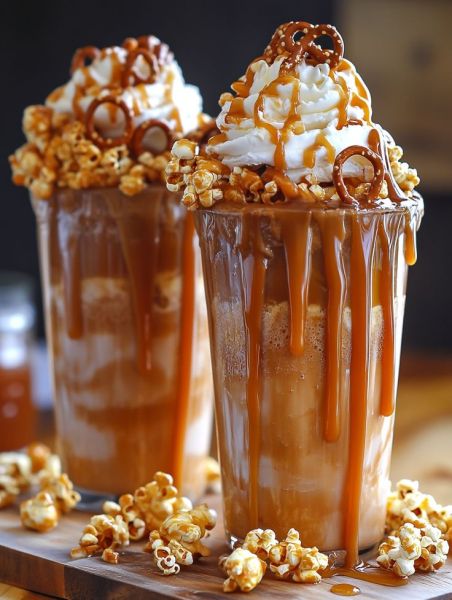 Slaný karamel topping - poleva