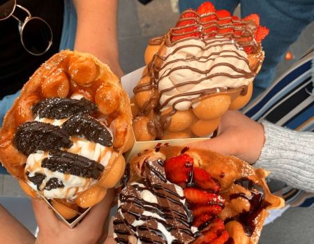 Prášek na výrobu Bubble waffle