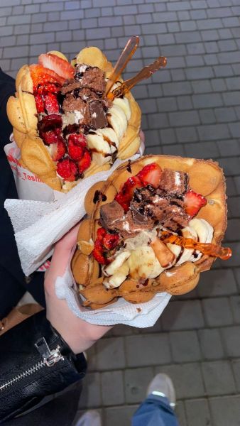 Prášek na výrobu Bubble waffle