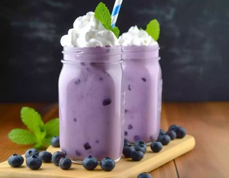 Sirup k ochucení milkshaku - Blueberry-Muffin