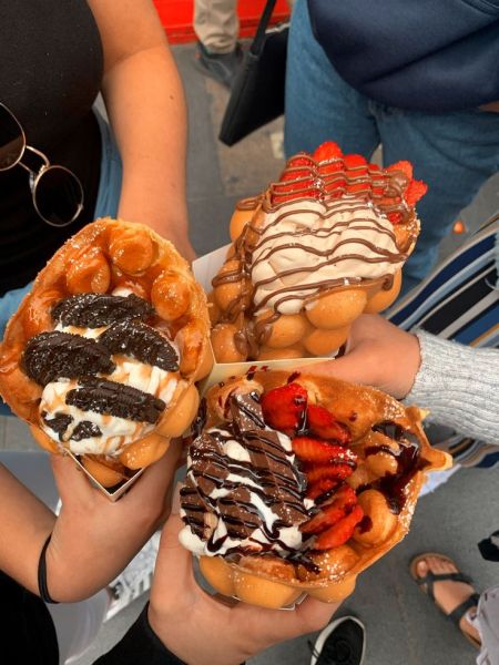 Prášek na výrobu Bubble waffle