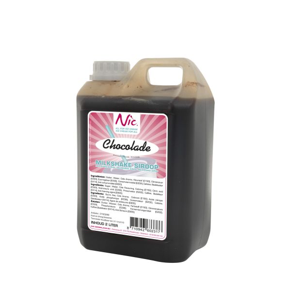 Sirup na ochucení milkshaku - čokoláda