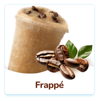 Ľadová směs s příchutí Frappé