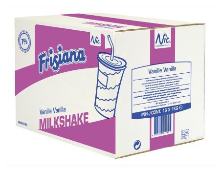 Prášková směs pro výrobu milkshake