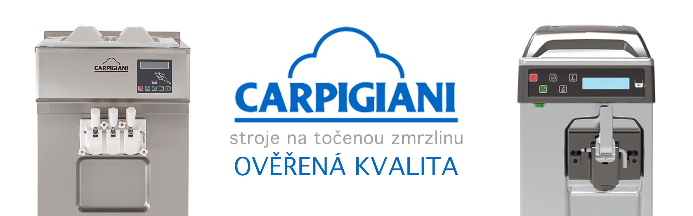 Stroje na točenou zmrzlinu Carpigiani