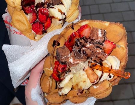 Prášek na výrobu Bubble waffle