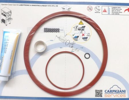 CARPIGIANI sada tesnení na kopčekovú zmrzlinu 741
