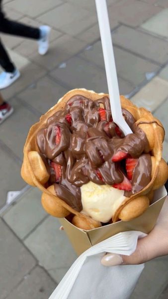 Prášek na výrobu Bubble waffle