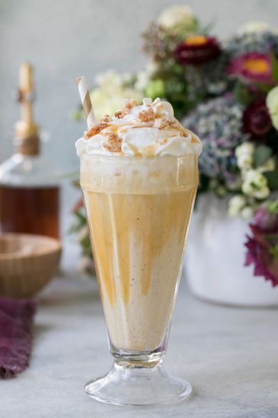 Suroviny na milksake sirup - toffe caramel