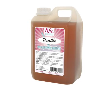 Sirup na ochucení milkshaku - vanilka